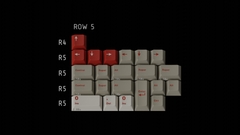 Bộ keycap Key Kobo Red Alert  (Cherry profile / ABS Double-shot)