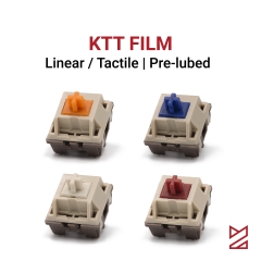 80Retros x KTT Film switch - Game 1989 Orange / Red / White / Blue