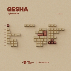 Bộ keycap MW Gesha (Cherry profile / ABS Double-shot)
