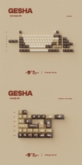 Bộ keycap MW Gesha (Cherry profile / ABS Double-shot)