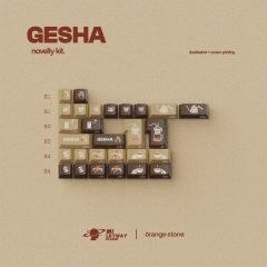 Bộ keycap MW Gesha (Cherry profile / ABS Double-shot)