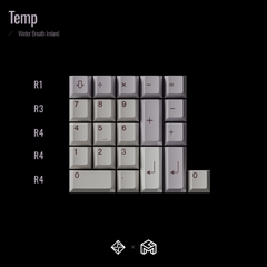 Bộ keycap GoMaster Winter Breath: Ireland (Cherry profile / PBT Dyesub)