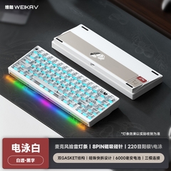 Nut65 - Kit bàn phím cơ nhôm 3 mode LED RGB