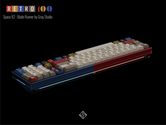 Bộ keycap PBTfans Retro 100 (Cherry profile / PBT Double-shot)