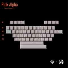 Bộ keycap GoMaster Salmon: Reborn R2 (Cherry profile / PBT Dyesub)