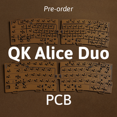 [Pre-order] QK Alice Duo PCB