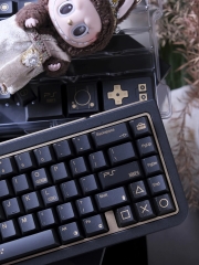 [Pre-order] 80Retros PS 1994 Black & Gold keycap set