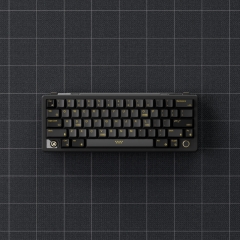 [Pre-order] 80Retros PS 1994 Black & Gold keycap set