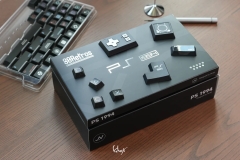 [Pre-order] 80Retros PS 1994 Black & Silver keycap set