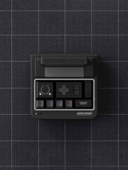 [Pre-order] 80Retros PS 1994 Black & Silver keycap set