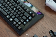 [Pre-order] 80Retros PS 1994 Black & Silver keycap set
