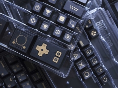 [Pre-order] 80Retros PS 1994 Black & Gold keycap set