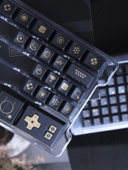 [Pre-order] 80Retros PS 1994 Black & Gold keycap set