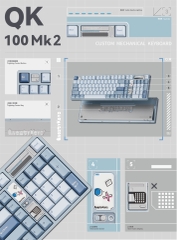 [Pre-order] QK100 MK2 keyboard (Prebuilt)