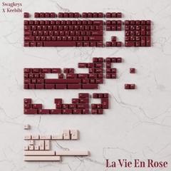 Bộ keycap SW La Vie en Rose R2 (Cherry profile / ABS+PBT Blend)