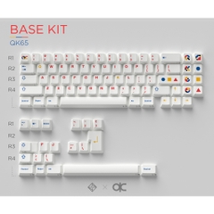 Keycap QK65 - Bộ keycap PBT chất lượng cao - layout 65%