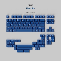 [Pre-order] Bộ keycap SWG Classic Blue (Cherry profile / ABS Double-shot)