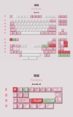 [GB] Bộ keycap SWG Hazakura Light (Cherry profile / ABS Double-shot)