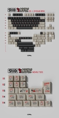 [Pre-order] Bộ keycap SWG Rubber (Cherry profile / ABS Double-shot)