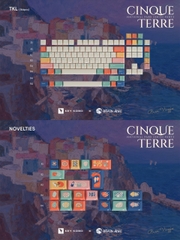 Bộ keycap KeyKobo Cinque Terre (Cherry profile / ABS Double-shot)