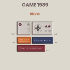 Bộ keycap TUTKEYS Game 1989 (Cherry profile / PBT Dyesub)
