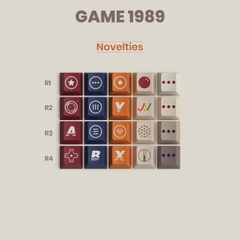 Bộ keycap TUTKEYS Game 1989 (Cherry profile / PBT Dyesub)