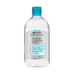 Dung dịch tẩy trang Garnier SkinActive Micellar Cleansing Water 700ml làm sạch sâu cho mọi loại da