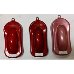 COMBO Sơn xịt Samurai Kurobushi - MÀU ĐỎ ĐẬM KIM LOẠI Yamaha UC+ TCY9108 (400ml) chuyên dùng cho xe máy