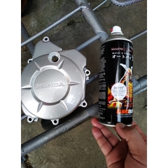 COMBO Sơn SAMURAI MÀU BẠC SÁNG H111 gồm 4 chai đủ quy trình độ bền cao (Lót  – Nền bạc 124 - Màu H111 - Bóng )