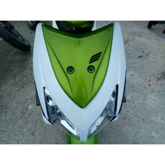 COMBO Sơn Samurai  màu xanh lá  Yamaha UC+ TC Y8045 gồm 4 chai đủ quy trình (Lót - Nền UCY8045  - Màu TCY8045 - Bóng)