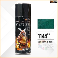 Sơn xịt Samurai Kurobushi - MÀU XANH ĐẬM 1144 (400ml)