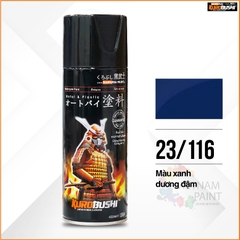 Sơn xịt Samurai Kurobushi - MÀU XANH ĐẬM 116 (400ml)