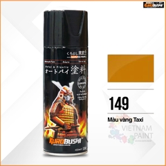 Sơn xịt Samurai Kurobushi - MÀU VÀNG TAXI 149 (400ml)