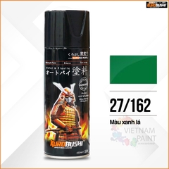 Sơn xịt Samurai Kurobushi - MÀU XANH LÁ 162 (400ml)