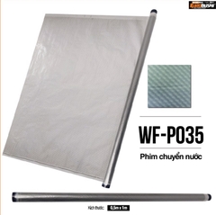 Film chuyển nước Samurai Kurobushi - CARBON BẠC WFP035 (0.5x1m)