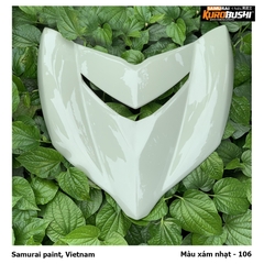 COMBO Sơn Samurai màu xám sáng 106 gồm 4 chai đủ quy trình độ bền cao (Lót  – Nền 102 - Màu 106 - Bóng )