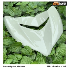 COMBO Sơn Samurai màu xám sáng 106 gồm 4 chai đủ quy trình độ bền cao (Lót  – Nền 102 - Màu 106 - Bóng )