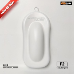 Sơn xịt Samurai Kurobushi - MÀU TRẮNG MỜ F2 (400ml)