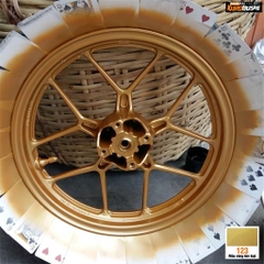 COMBO Sơn SAMURAI màu 123 gồm 4 chai đủ quy trình độ bền cao (Lót  – Nền 124- Màu 123 - Bóng )
