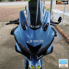 COMBO Sơn Samurai MÀU XANH BĂNG GIÁ H198 gồm 4 chai đủ quy trình độ bền cao (Lót - Nền 124 - Màu H198  - Bóng )