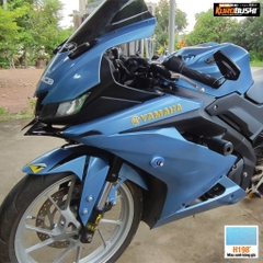 COMBO Sơn Samurai MÀU XANH BĂNG GIÁ H198 gồm 4 chai đủ quy trình độ bền cao (Lót - Nền 124 - Màu H198  - Bóng )