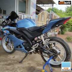 COMBO Sơn Samurai MÀU XANH BĂNG GIÁ H198 gồm 4 chai đủ quy trình độ bền cao (Lót - Nền 124 - Màu H198  - Bóng )