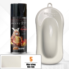 Sơn xịt Samurai Kurobushi - MÀU TRẮNG BẮC CỰC 05 (400ml)