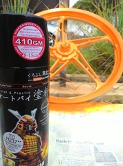 COMBO Sơn xịt Samurai Kurobushi - màu cam Repsol Honda UC+ TC H237 (400ml)