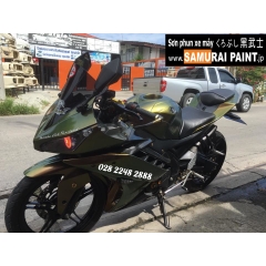 COMBO Sơn SAMURAI màu 3D T808 gồm 4 chai đủ quy trình độ bền cao (Lót  - Nền 109A - Màu T808  - Bóng)
