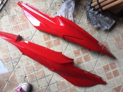 COMBO Sơn Samurai màu đỏ honda H722 gồm 4 chai đủ quy trình độ bền cao, đẹp (Lót - Nền 102 - Màu H722  - Bóng )