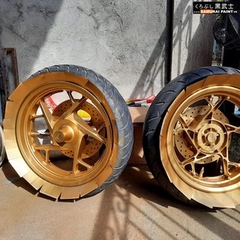 COMBO Sơn SAMURAI màu 123 gồm 4 chai đủ quy trình độ bền cao (Lót  – Nền 124- Màu 123 - Bóng )