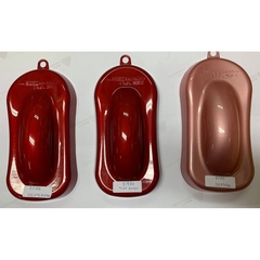 COMBO Sơn xịt Samurai Kurobushi - Màu đỏ rực Honda UC+ TC H6044 (400ml) chuyên dùng cho xe máy