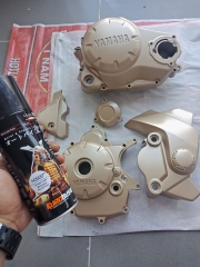 COMBO Sơn Samurai màu kem sáng H2020 gồm 4 chai đủ quy trình độ bền cao   (Lót - Nền 124 - Màu H2020  - Bóng )