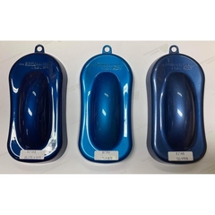 COMBO Sơn xịt Samurai Kurobushi - MÀU XANH TÍM Honda UC+TCH202 (400ml) chuyên dùng cho xe máy